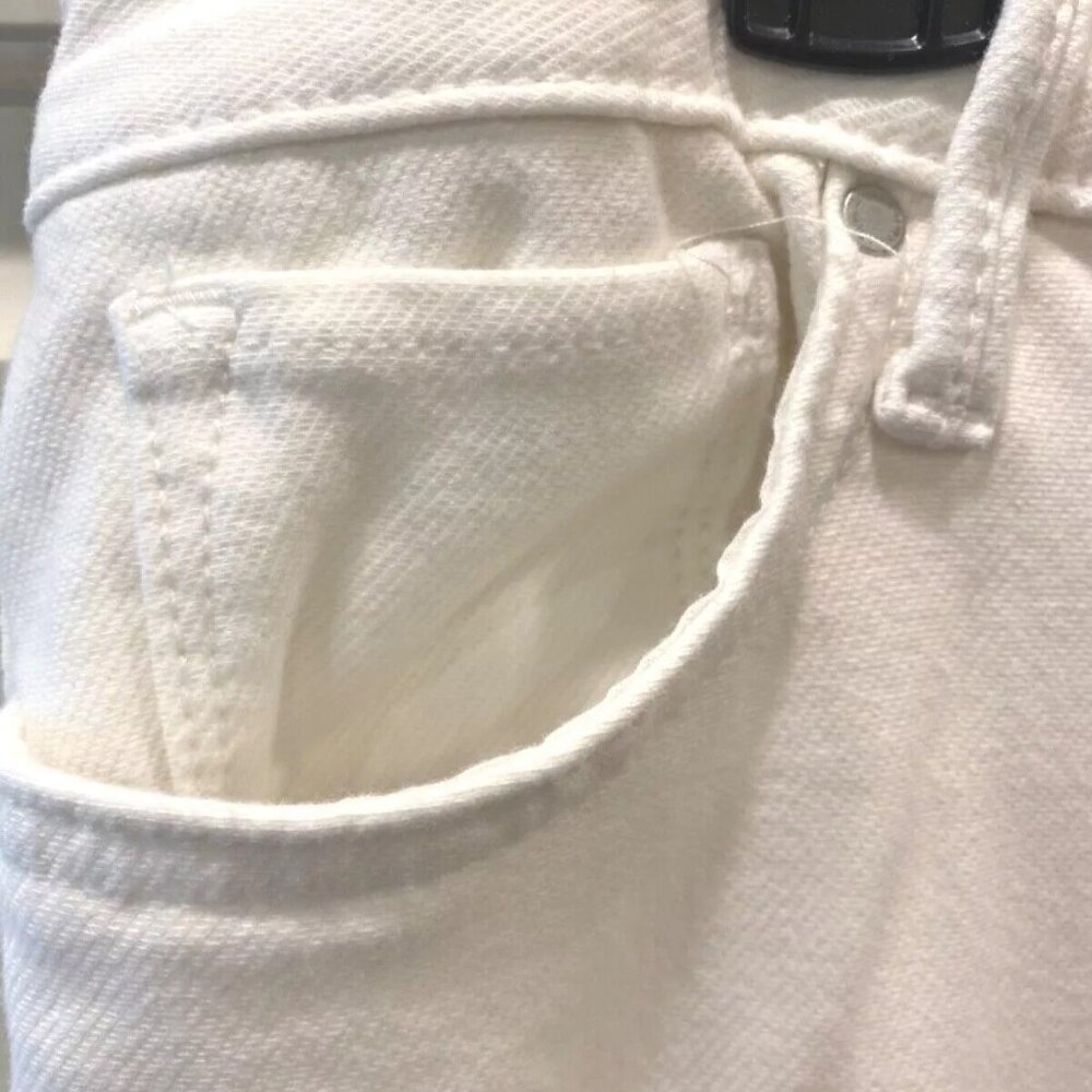 Vintage America Women’s Jeans White Denim Size 12 Tall Denim Long - Picture 8 of 8